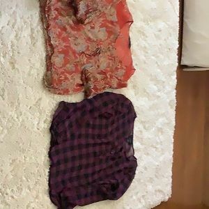 Sheer blouses